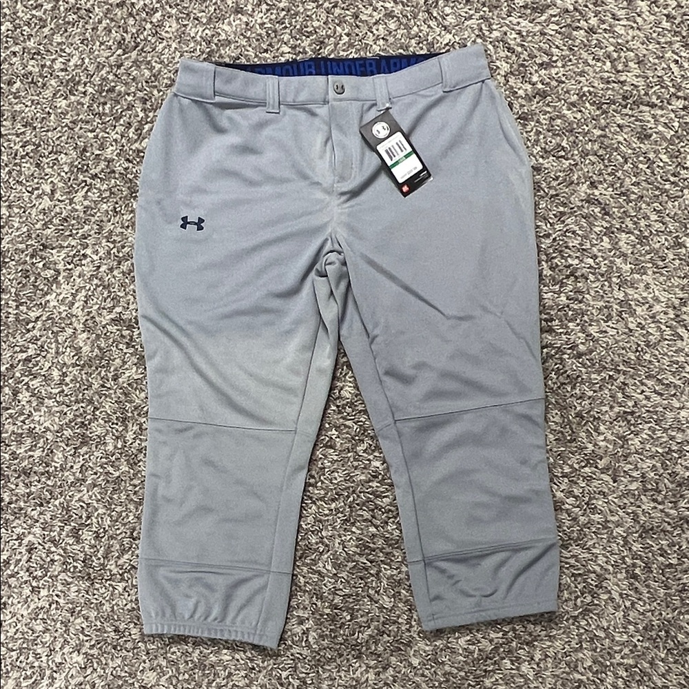 Under Armour Woman’s Steel Gray Softball Pants